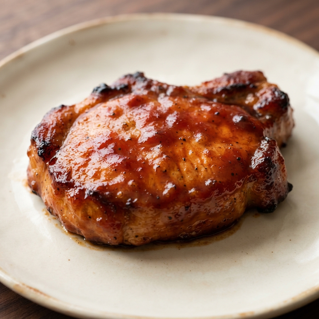 Glazed Cola Pork Chops