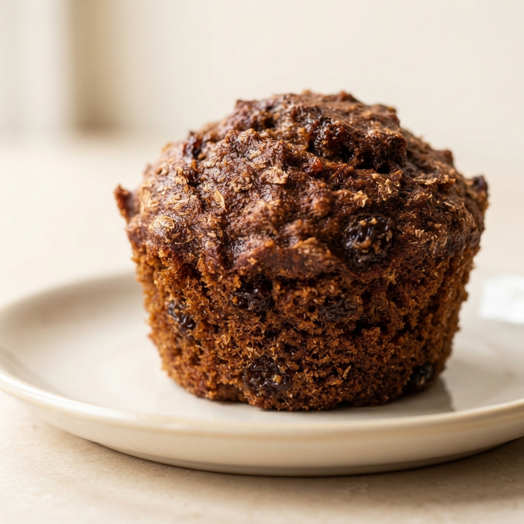 Classic Deep Dark Bran Muffins