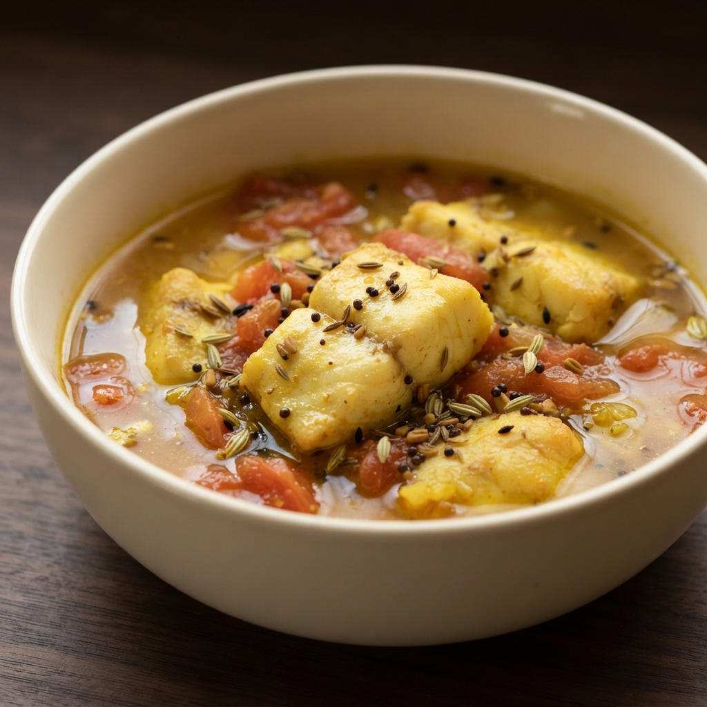 Machher Jhol: Bengali-Style Fish Curry