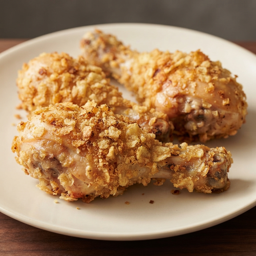 Oven-Crisped Chicken Drumsticks