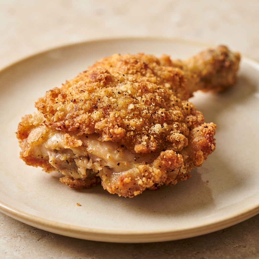 Crispy Breaded Chicken Thighs in the Air Fryer