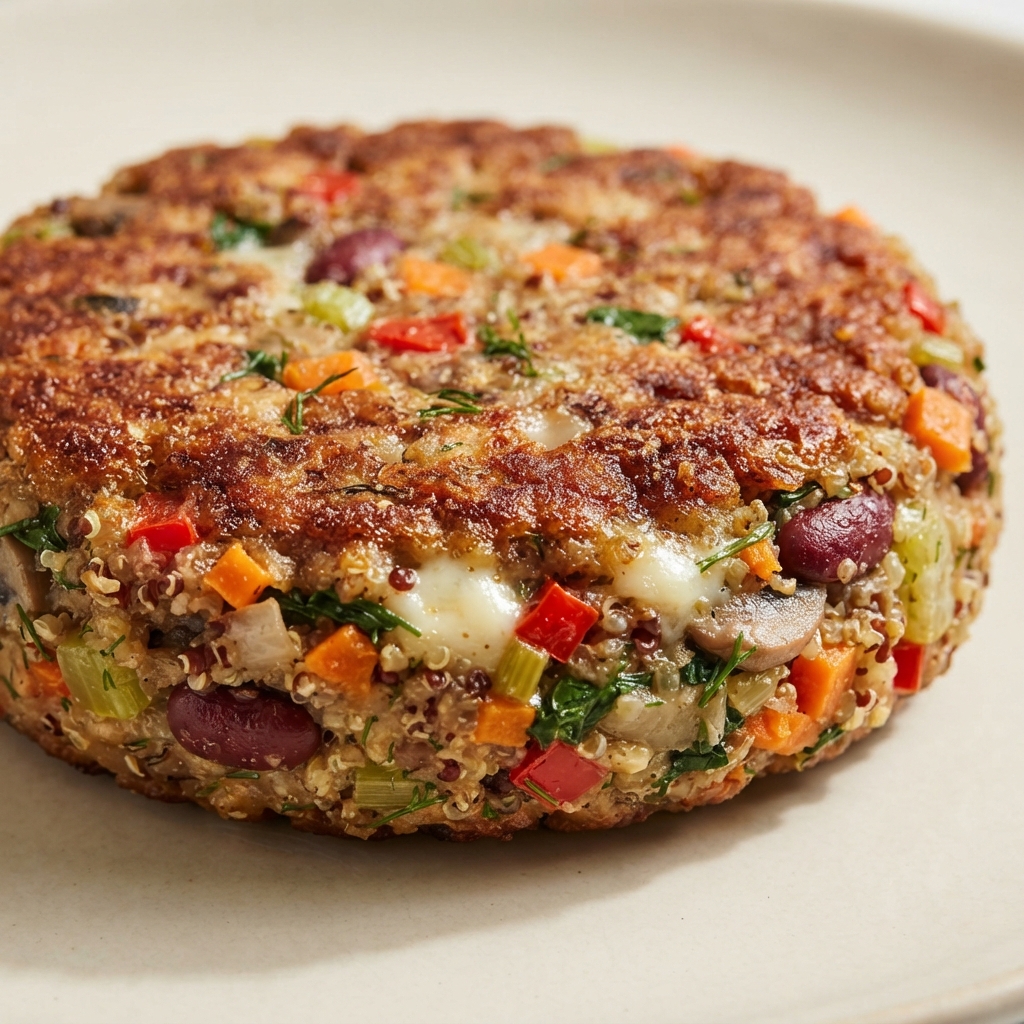 Quinoa and Veggie Bean Burgers