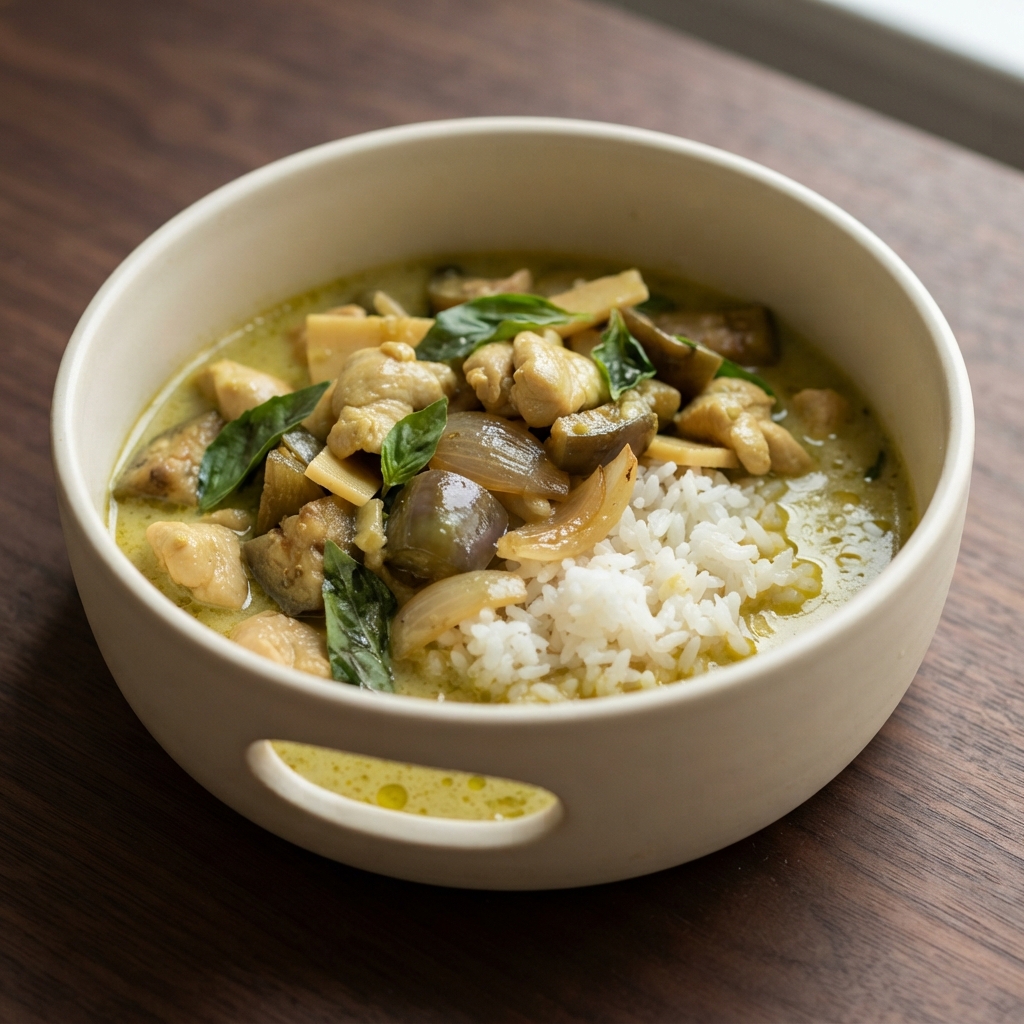 Green Thai Chicken Curry