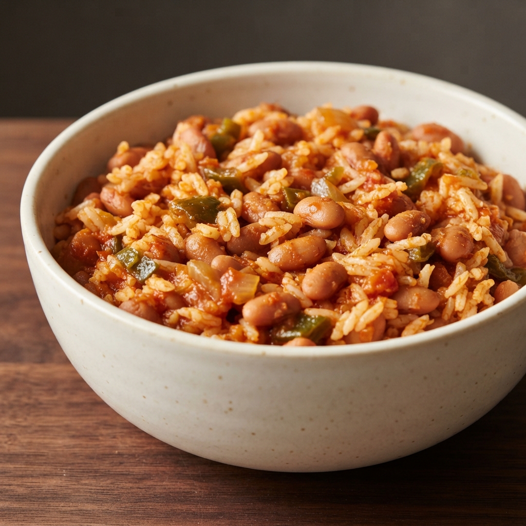 Pinto Beans with Mexican-Style Rice