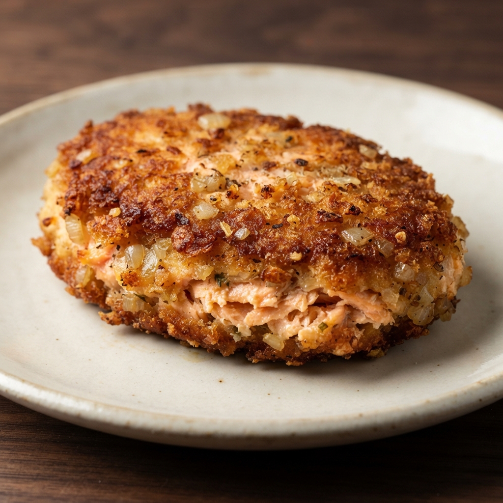 Skillet Salmon Croquettes