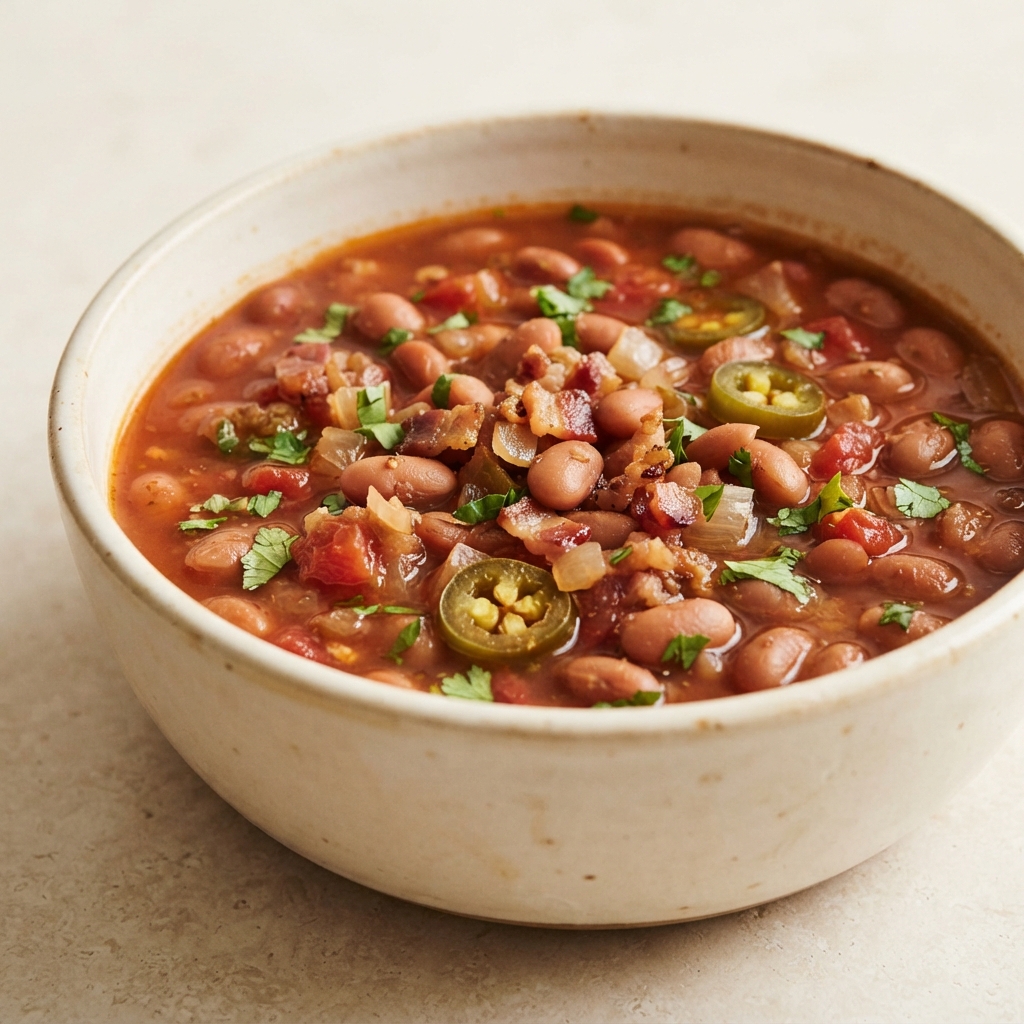 Frijoles a la Charra
