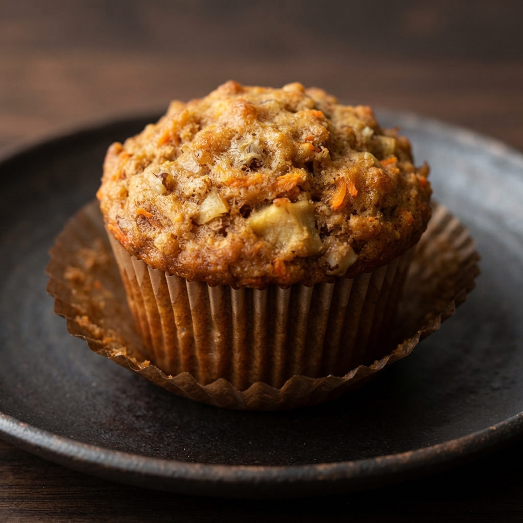 Bran Apple-Carrot Muffins