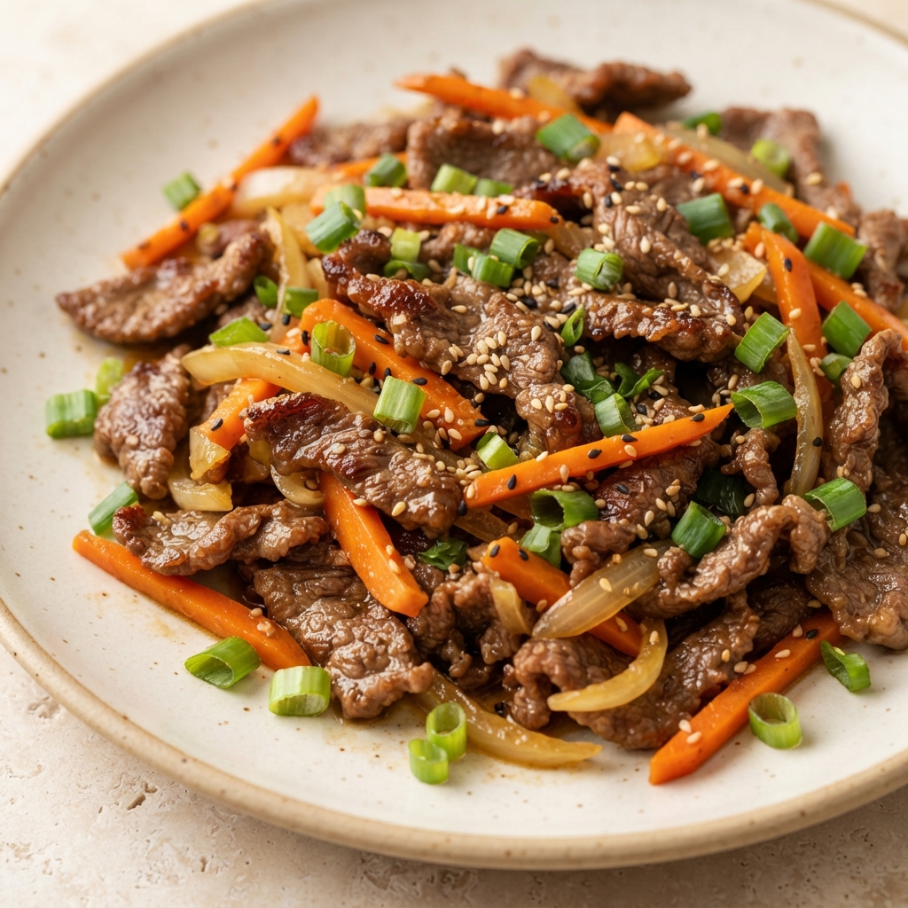 Bulgogi (Korean Barbecued Beef)