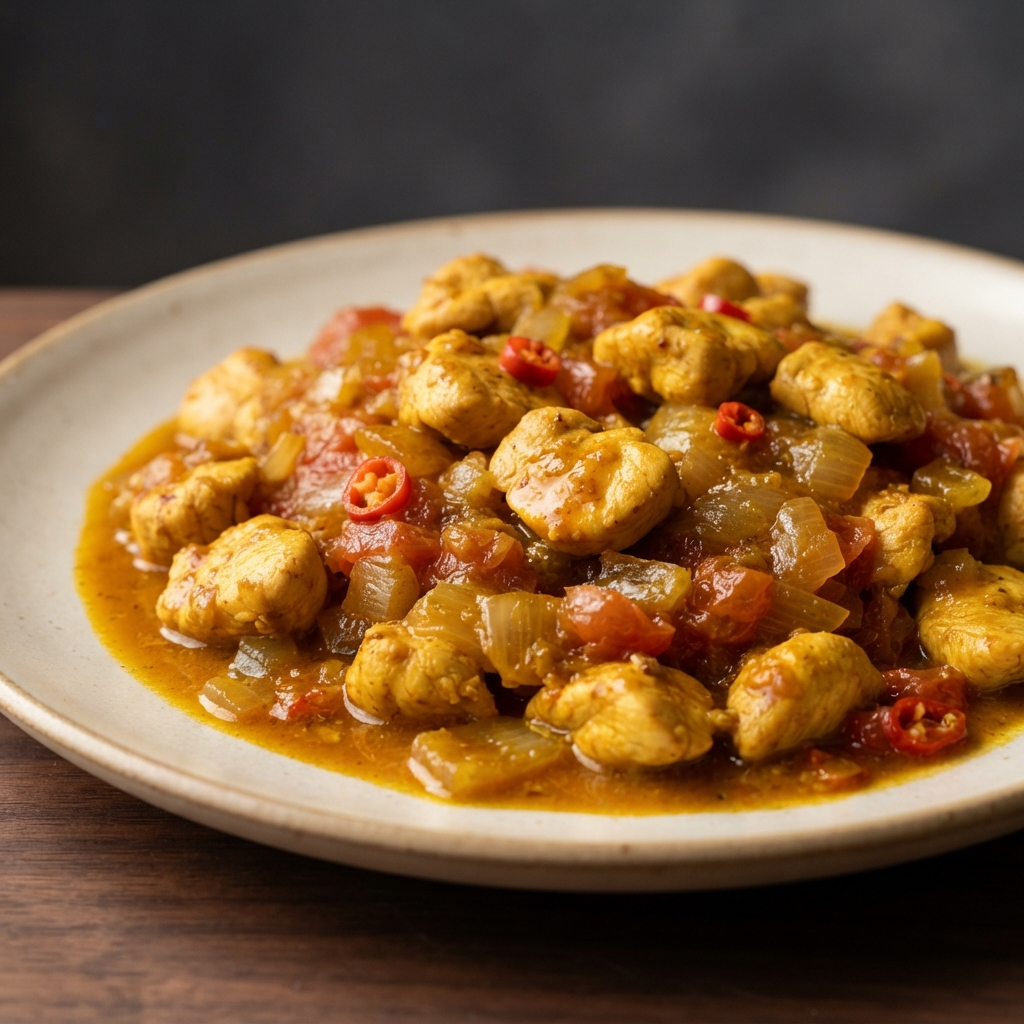 Jamaican-Inspired Chicken Curry