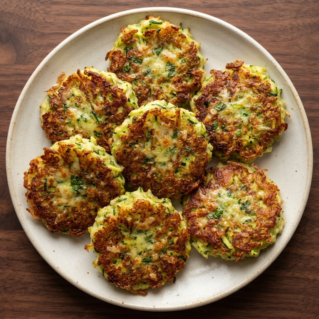 Keto-Friendly Zucchini Fritters