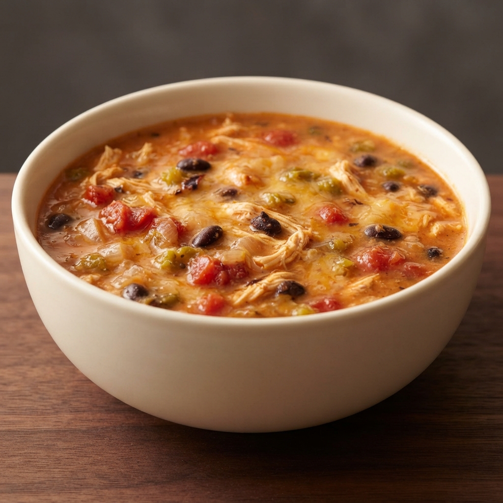 Creamy Chicken Enchilada Chowder