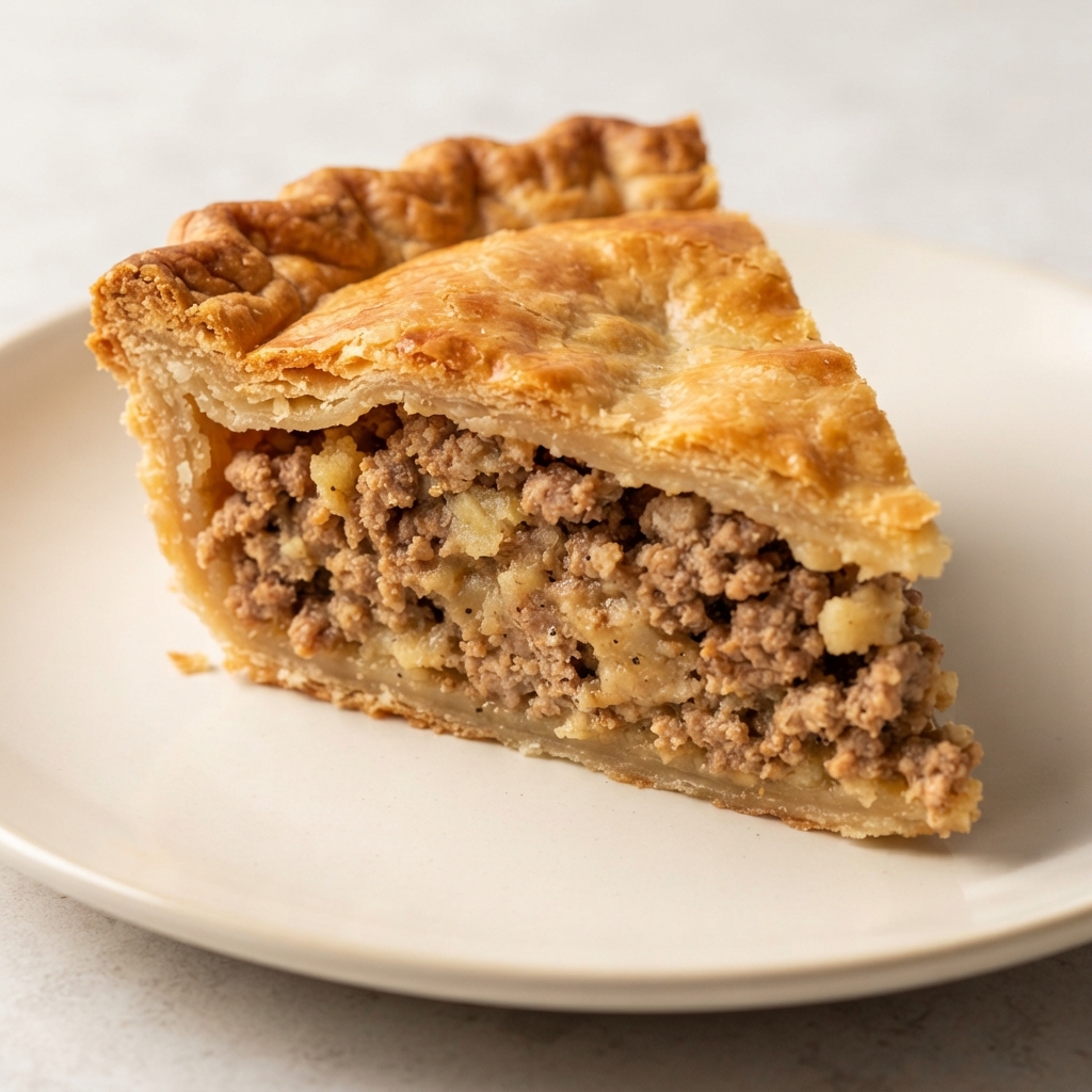 Hearty Pork and Beef Meat Pie