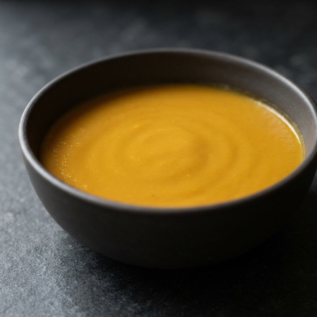 Curry-Kissed Butternut Squash Soup with Coconut and Ginger