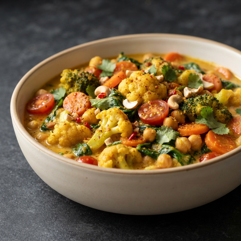 Pressure Cooker Plant-Based Korma