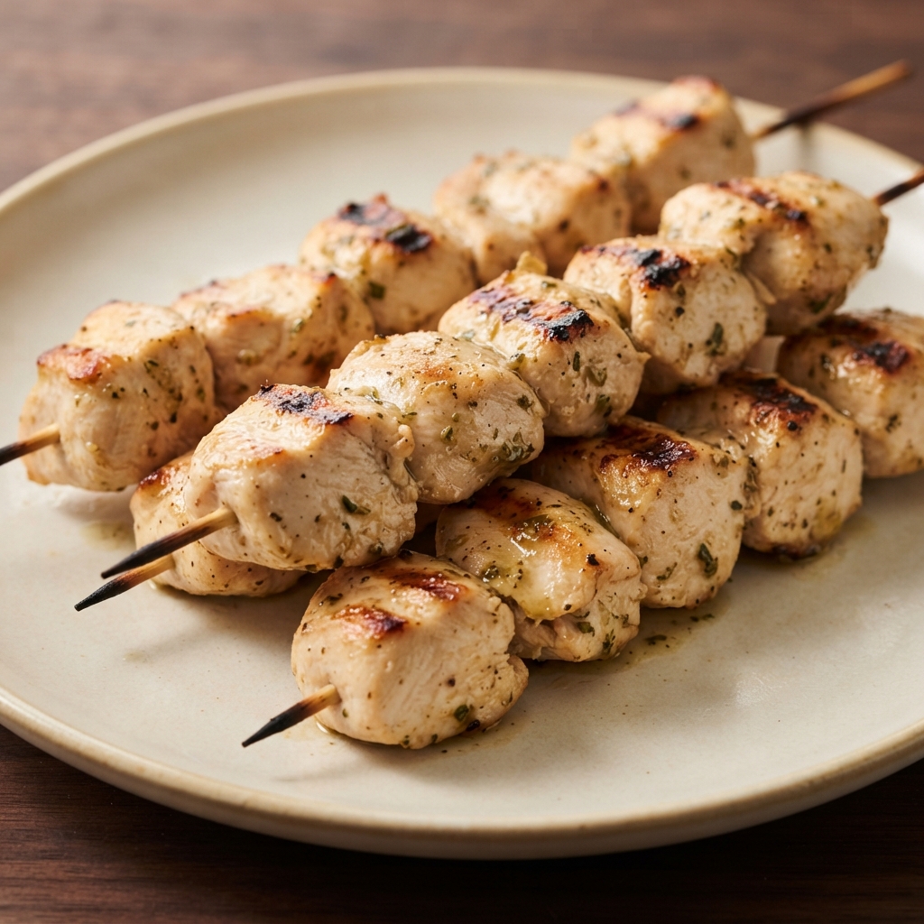 Grilled Chicken Skewers