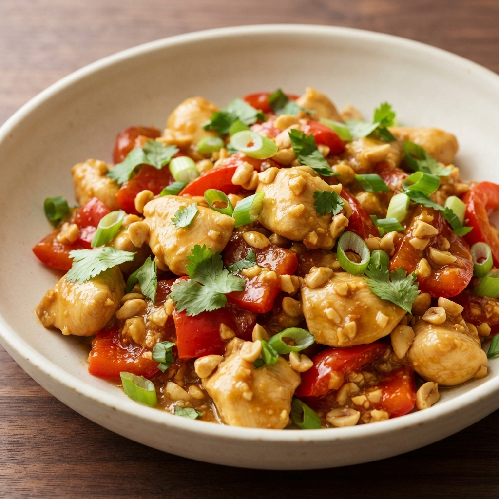 Denise’s Peanut Chicken Stir-Fry