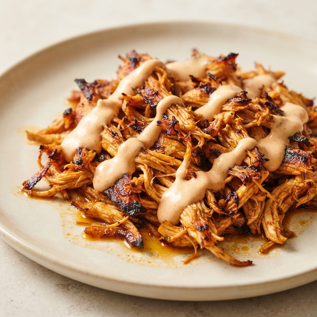 Pressure Cooker Chicken Carnitas with Crispy Edges