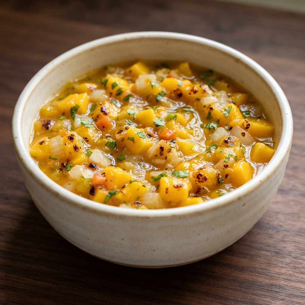 Mango Habanero Salsa