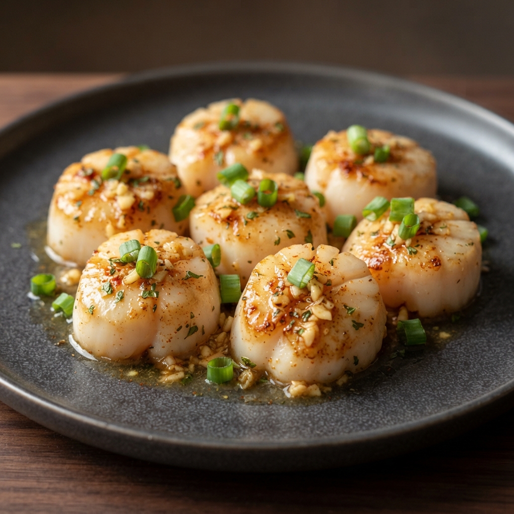 Garlic-Lemon Butter Scallops (Sous Vide)