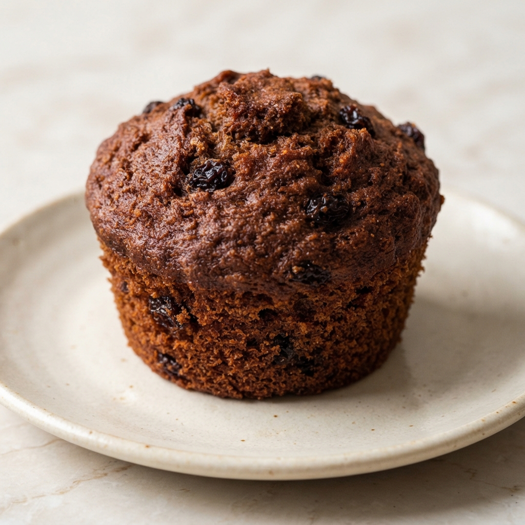 Lightened Deep-Dark Classic Bran Muffins