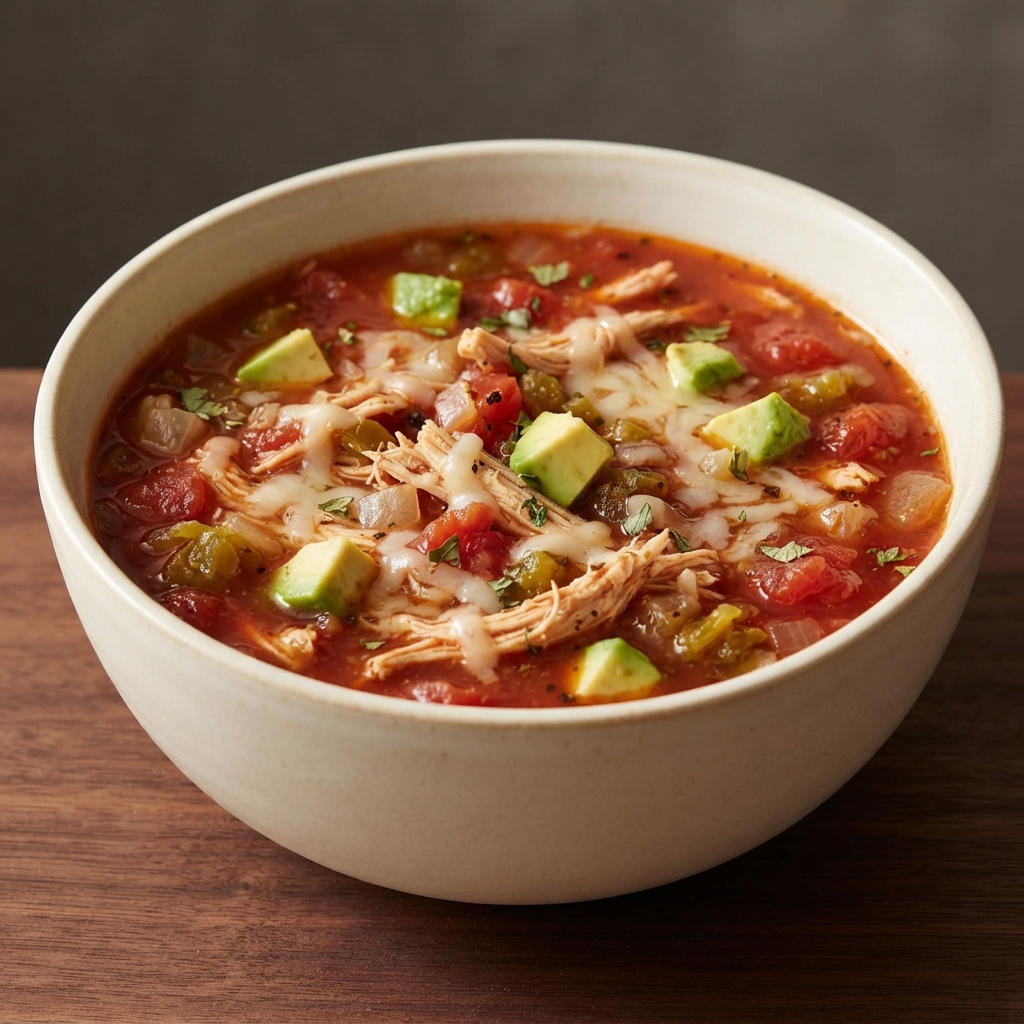 Southwestern-Style Turkey Tomato Soup