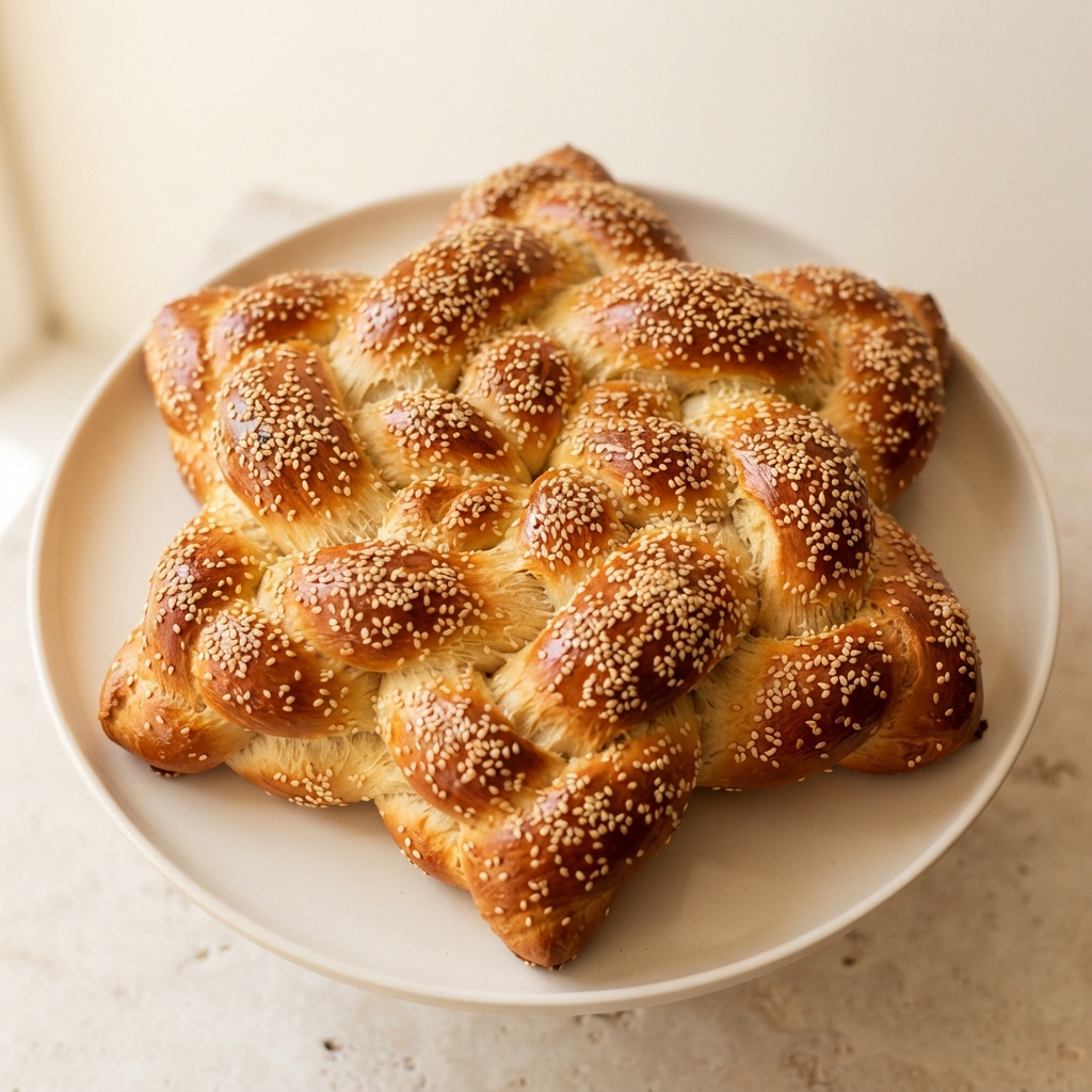 Hanukkah Star Challah