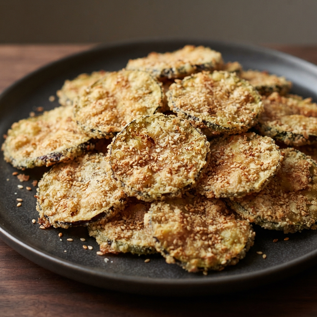 Crispy Eggplant Bites