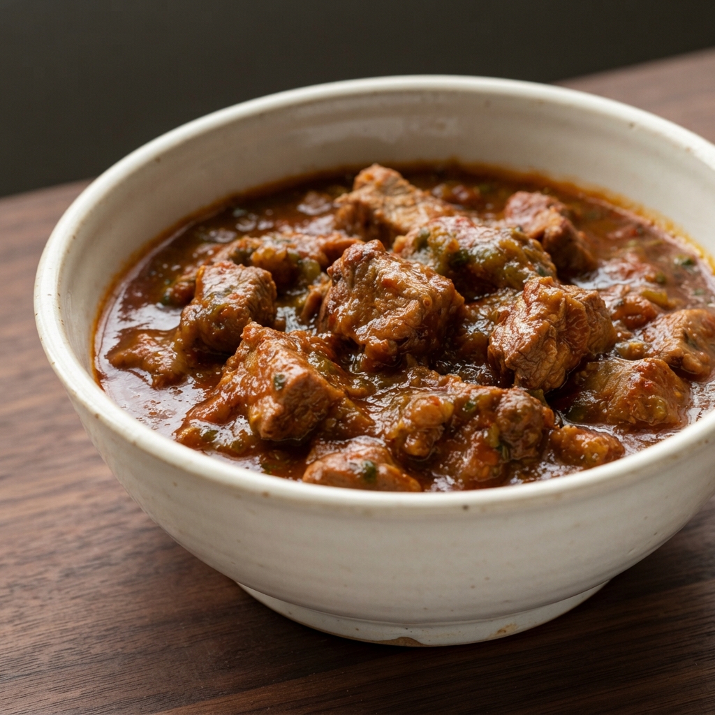 Pork Carne con Chile Stew
