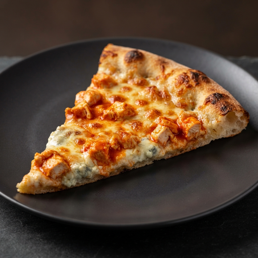Buffalo Chicken Pizza with Blue Cheese