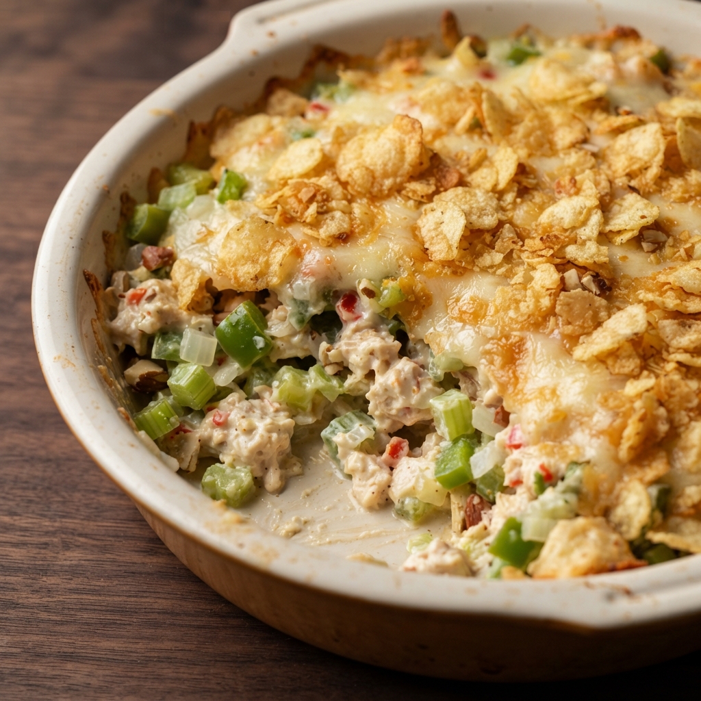Baked Hot Chicken Salad Casserole