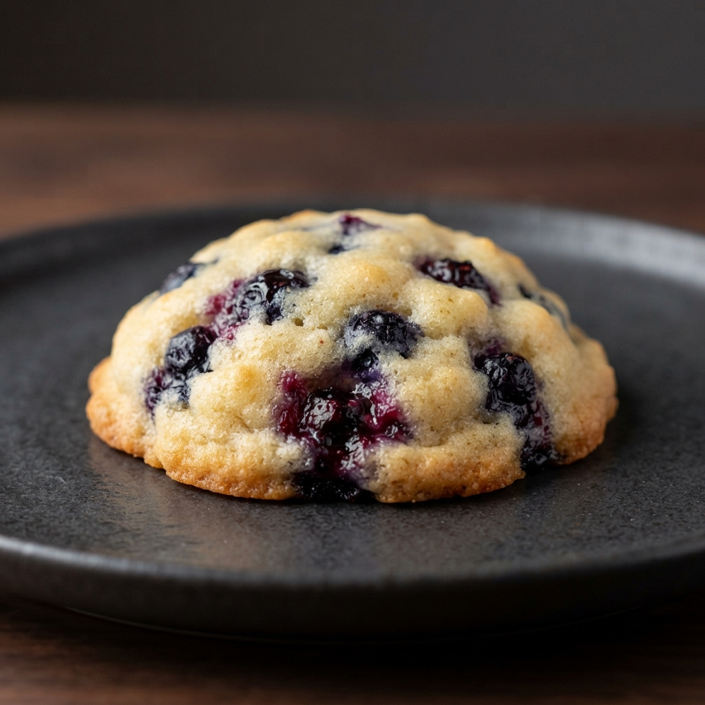 Blueberry Drop Cookies