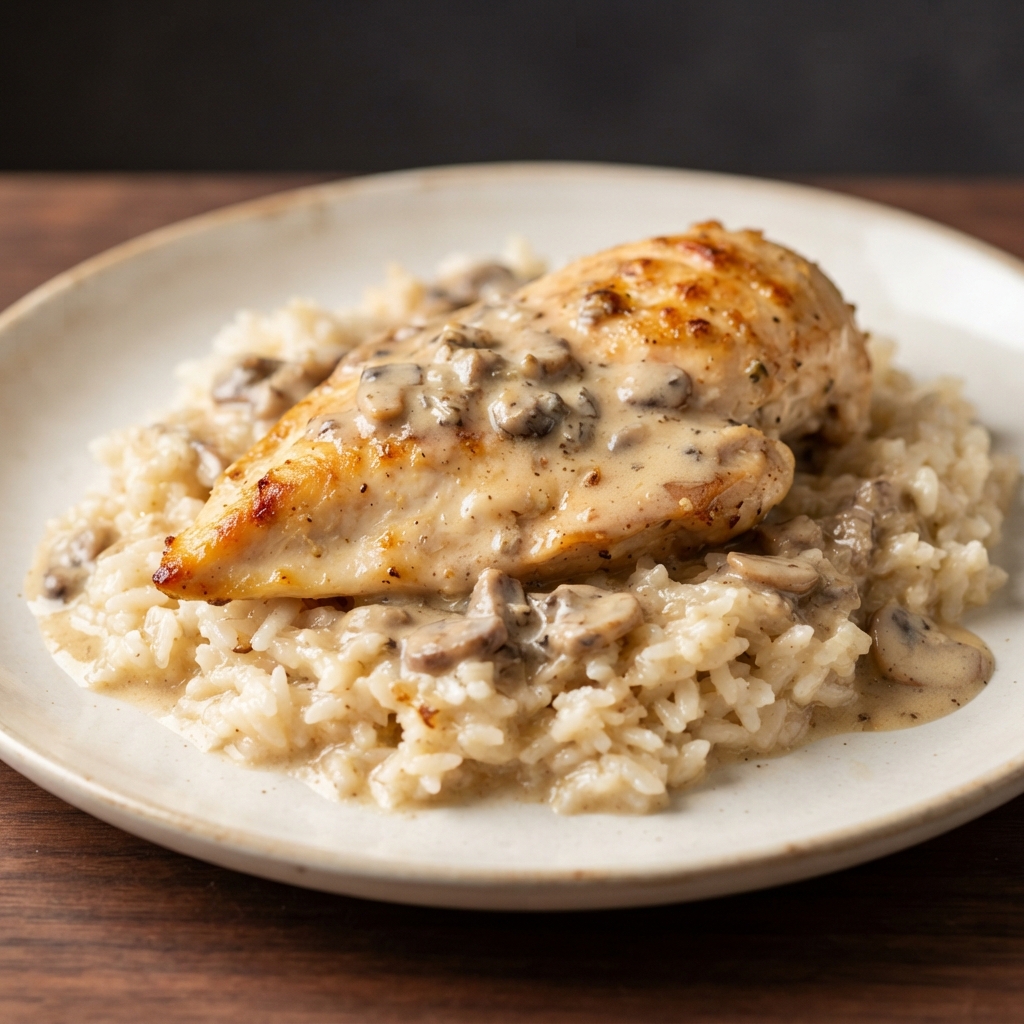 Baked Chicken and Rice Casserole