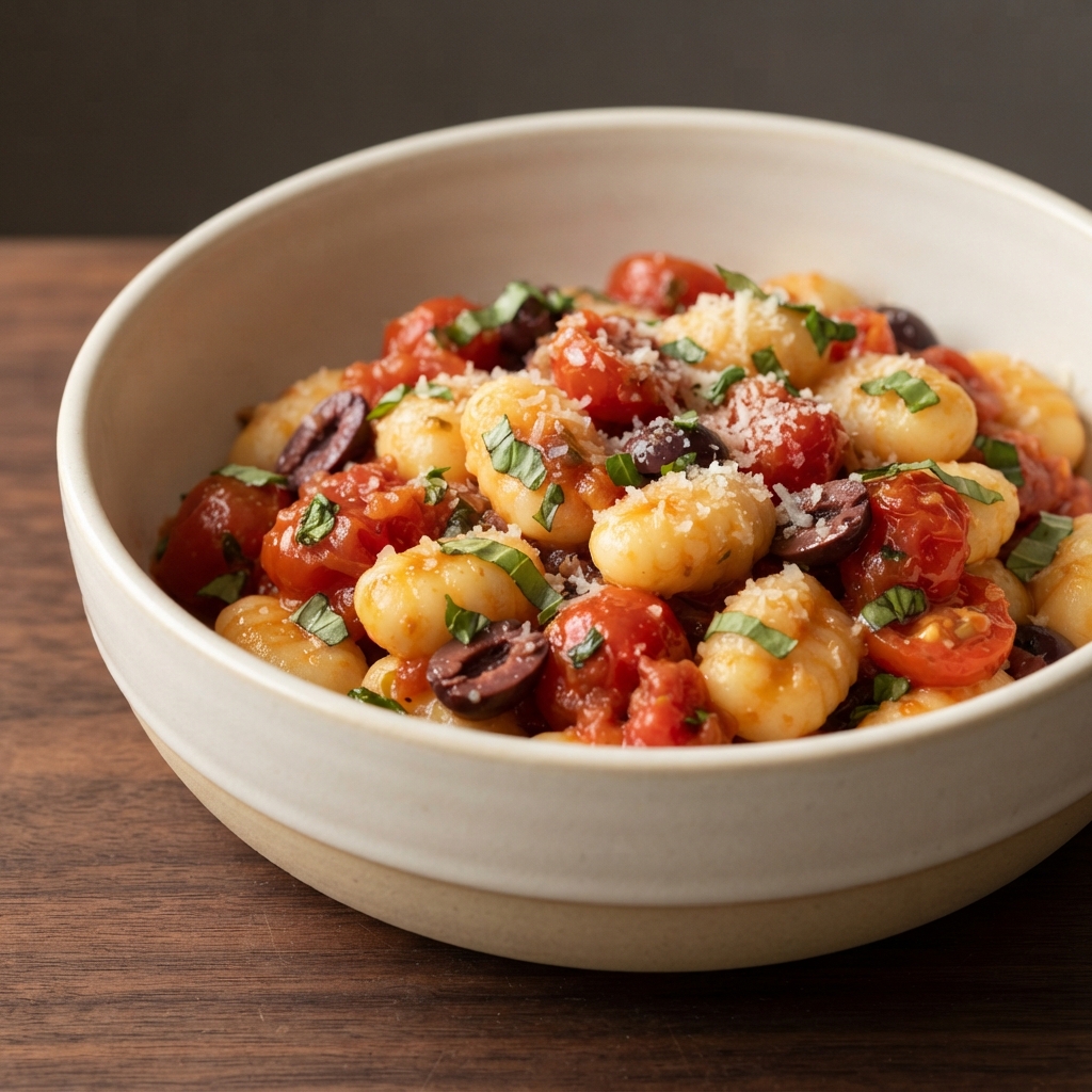 Gnocchi with Cherry Tomato Sauce