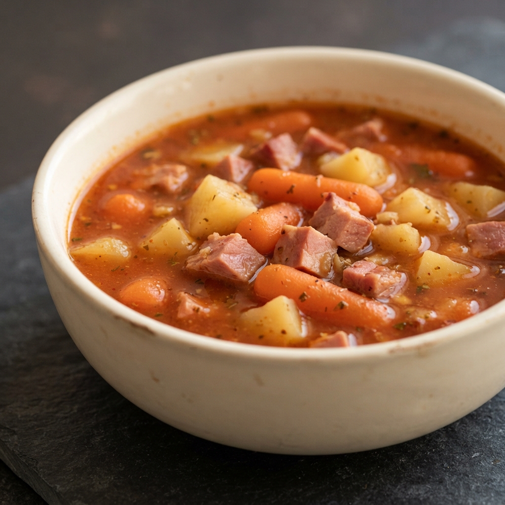 Different Ham and Potato Soup