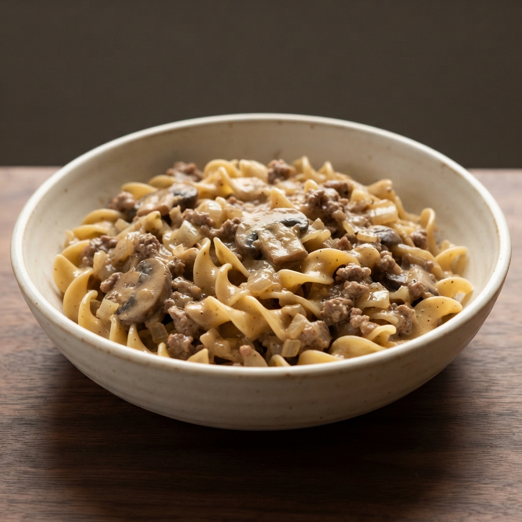 Weeknight Beef Stroganoff