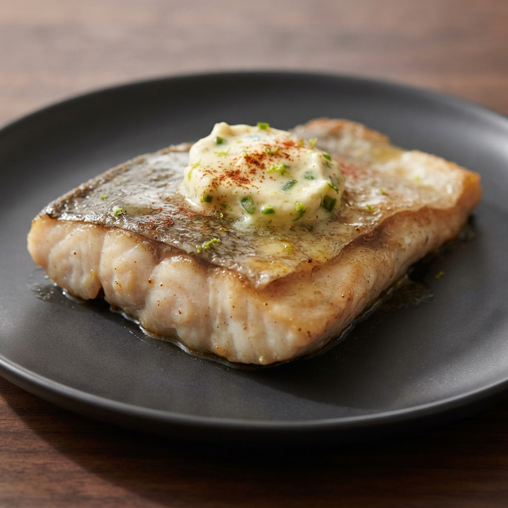 Sous Vide Mahi Mahi with Lime-Jalapeño Butter