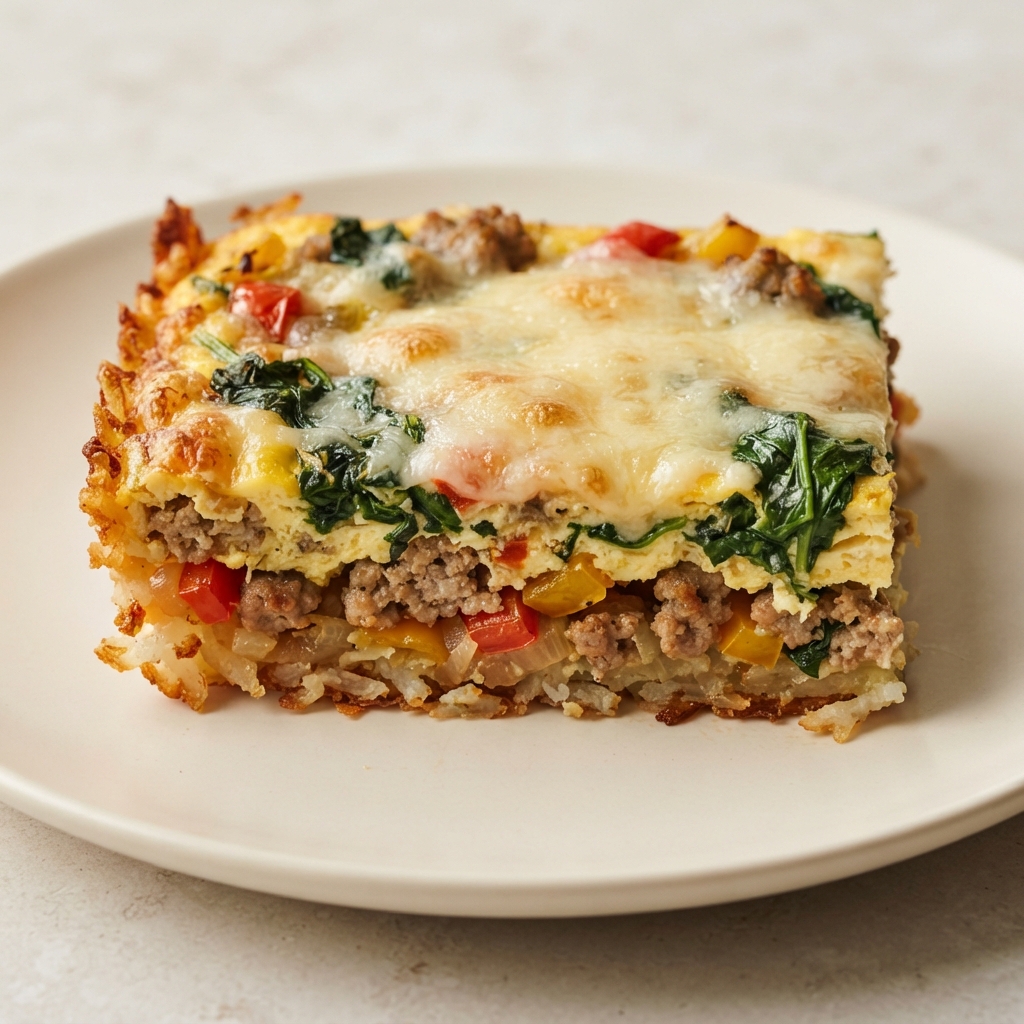 Make-Ahead Morning Breakfast Casserole