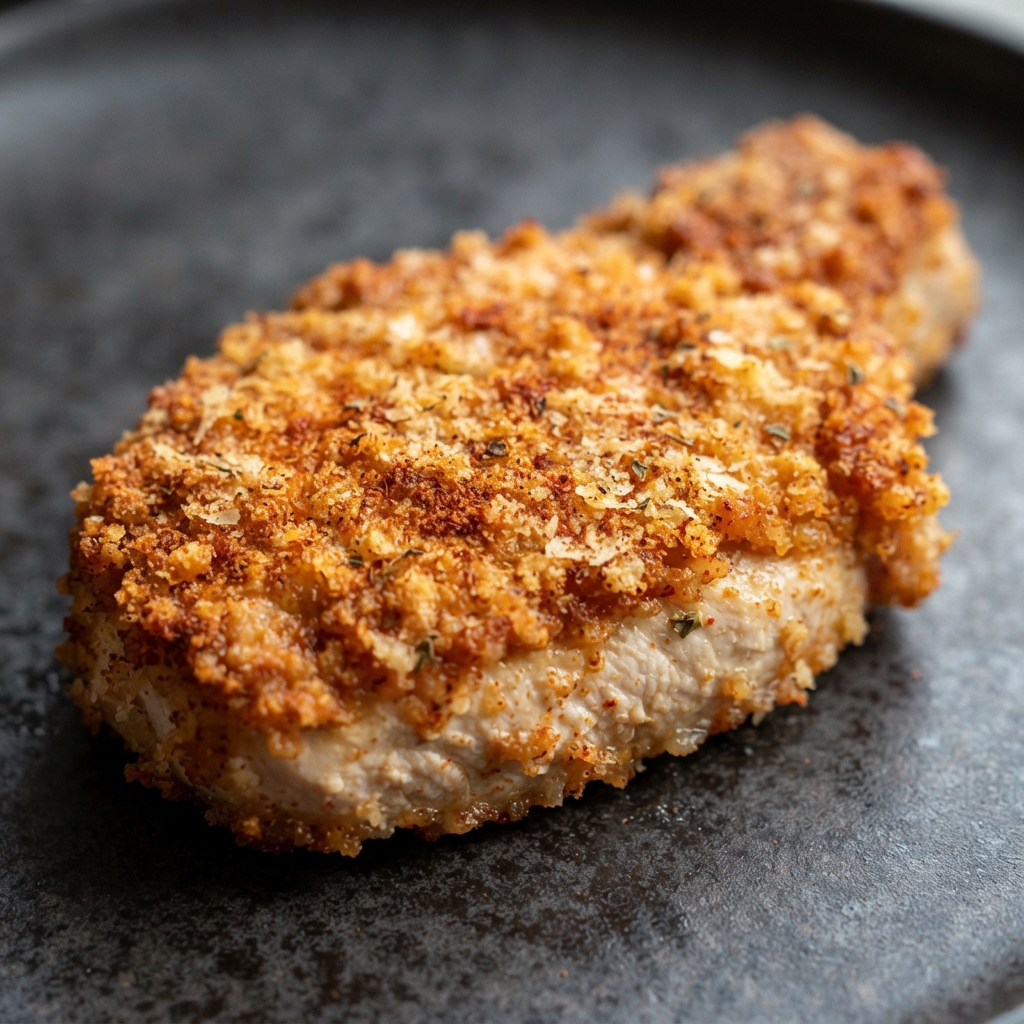 Cajun-Parmesan Crusted Pork Chops