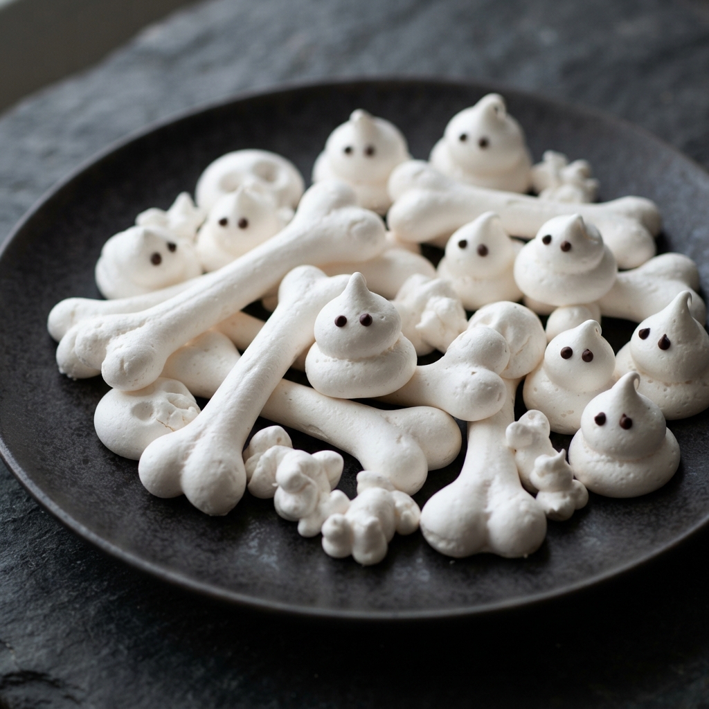 Meringue Bones and Ghosts