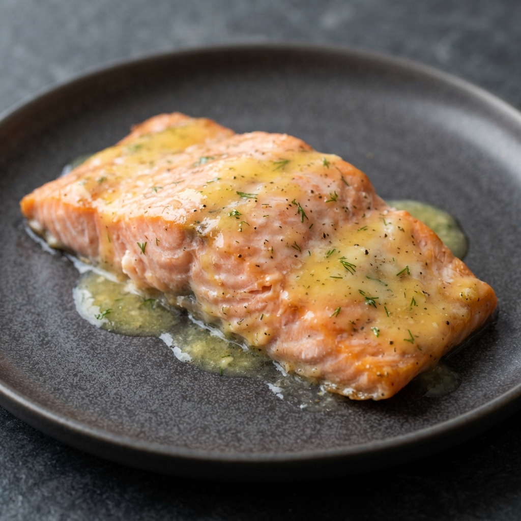 Baked Steelhead Trout with Dijon