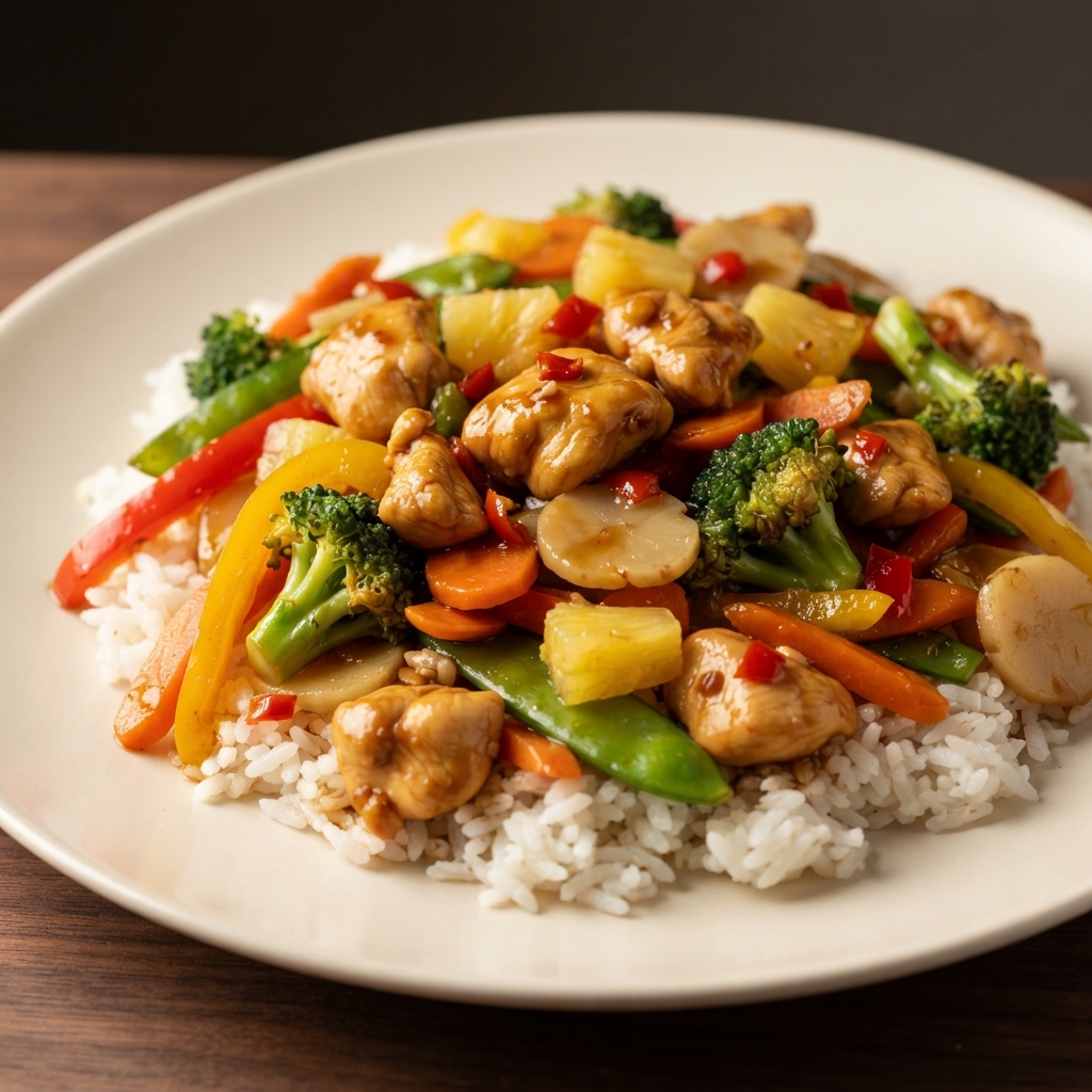 Pineapple Chicken Teriyaki