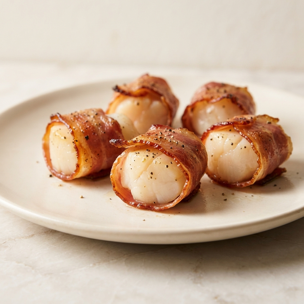 Prosciutto-Wrapped Scallop Bites