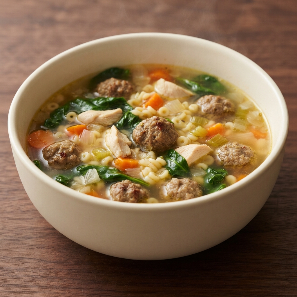 Festive Italian Wedding Soup