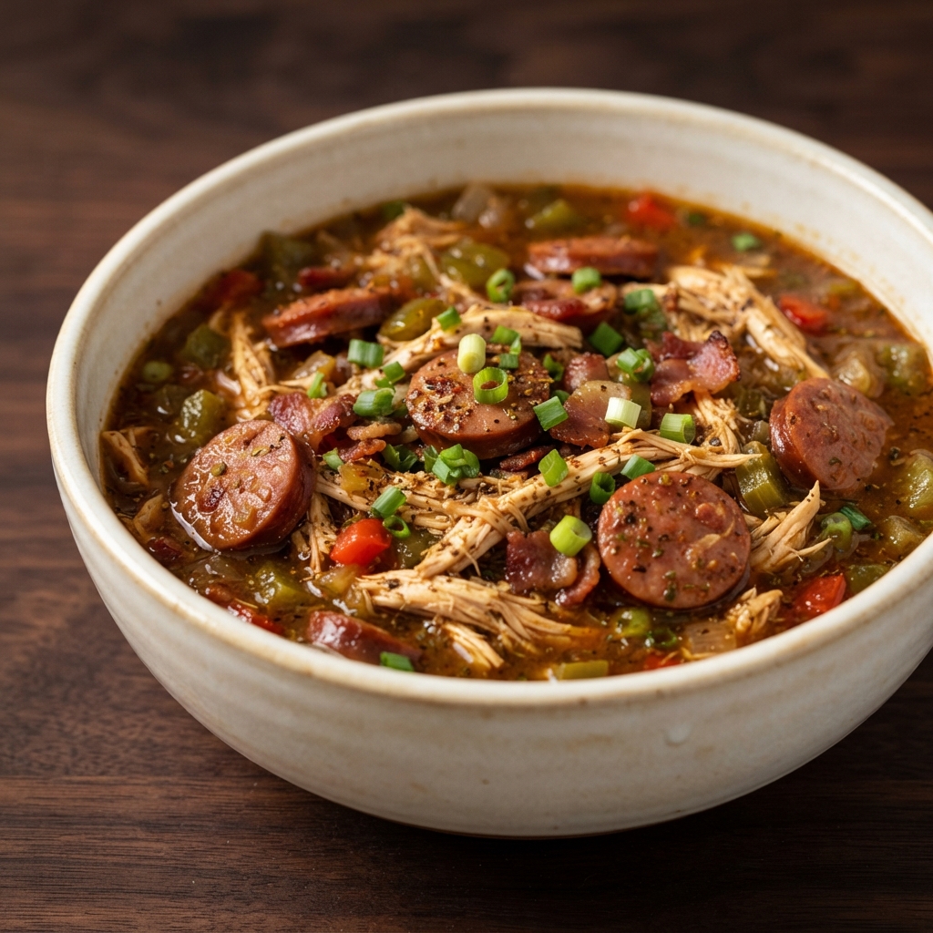 Cajun Chicken and Andouille Ragout