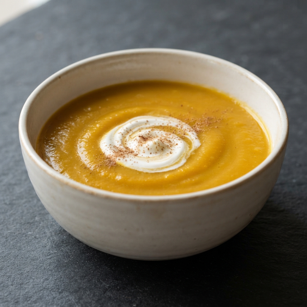 Apple Cider Butternut Squash Soup
