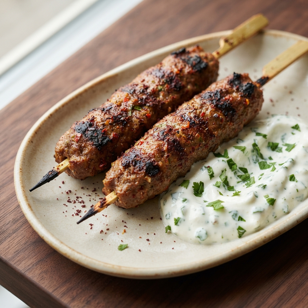 Bob’s Spiced Lamb Kofta Skewers