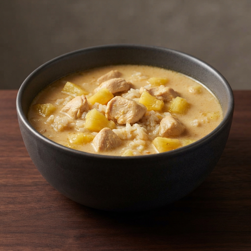 Khmer-Style Chicken Coconut Soup