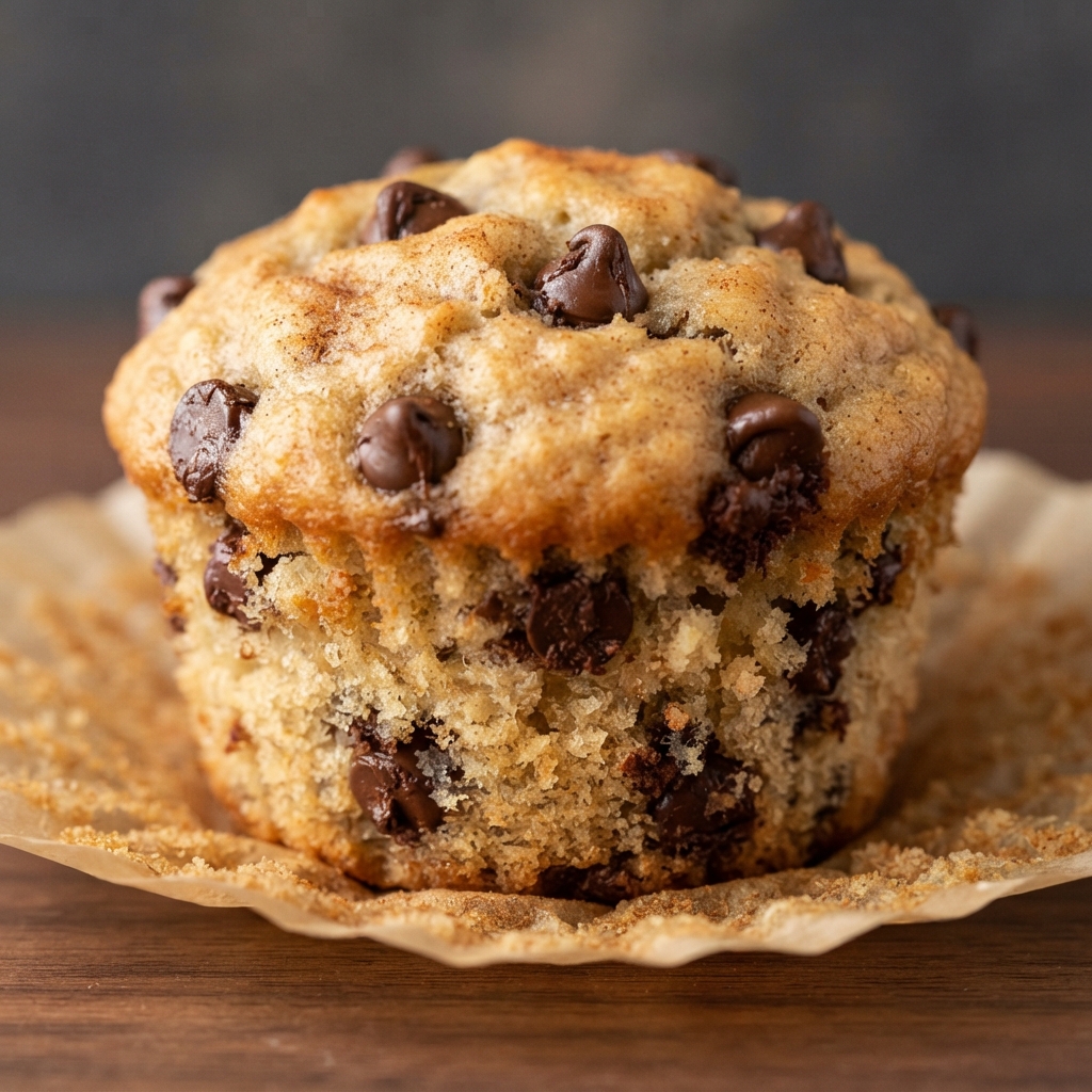 Banana–Chocolate Chip Muffins (Gluten-Free)