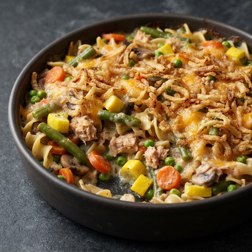 Creamy Tuna Veggie Bake