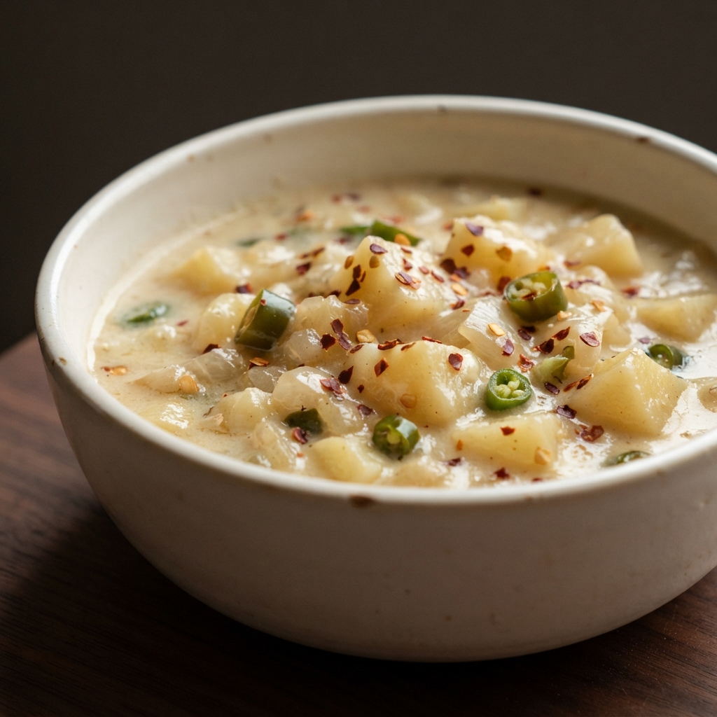 Kewa Datshi (Bhutanese Potato and Cheese Stew)